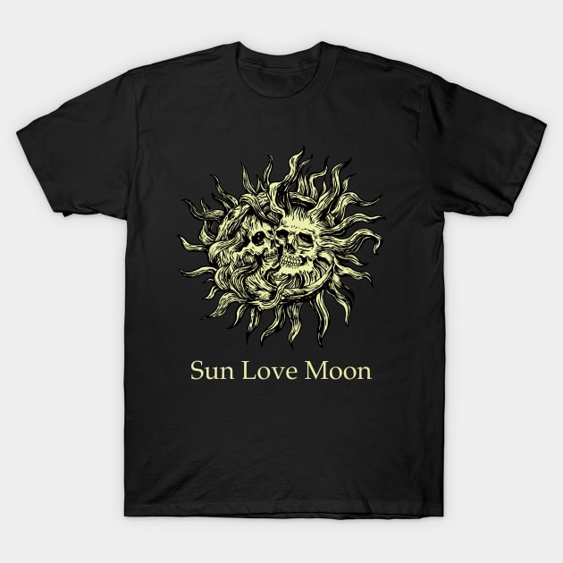 sun and moon T-Shirt by grimmfrost